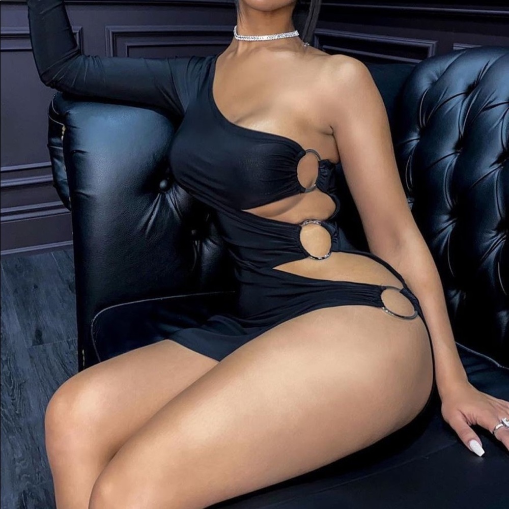 A black “going out” dress